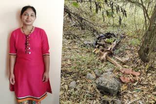 Bengaluru Hulimavu  skeleton in desolate area  Bengaluru  Hulimavu Police  Nepal woman  ആളൊഴിഞ്ഞ പ്രദേശത്ത് അസ്ഥികൂടം  അസ്ഥികൂടം  നേപ്പാള്‍ സ്വദേശിനി  പൊലീസ്  കര്‍ണാടക  ബെംഗളൂരു  പുഷ്‌പ ദാമി  പുഷ്‌പ