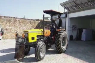 Sidhu Moosewalas father drove the tractor in Mansa