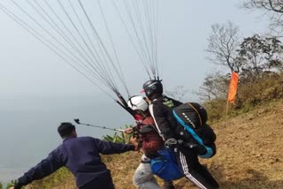 Paragliding at Dangdufur