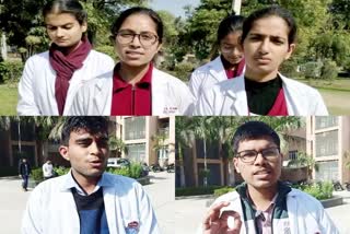 Students against inclusion of Ayurveda in MBBS