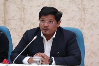 Meghalaya Chief Minister and National People's Party president Conrad K Sangma on Saturday is seeking re-election from the South Tura assembly seat in the February 27 elections.