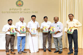Tamil Nadu Chief Minister Stalin released the literary magazine prepared by the News Public Relations Department