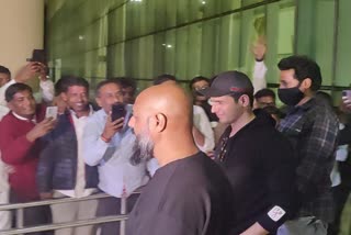 Actor Sidharth Malhotra reached Jaisalmer