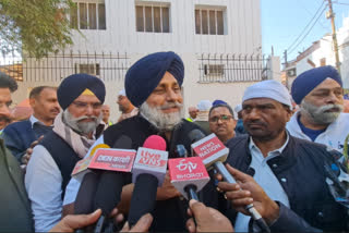 Sukhbir Badal paid obeisance at Sri Guru Ravidas Temple in Varanasi