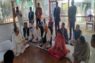 Union Home Minister Amit Shah at Anukul Chandra Ashram in Deoghar