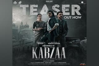 Kabzaa movie title track release