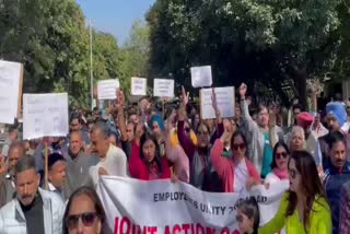 teachers strike in Chandigarh