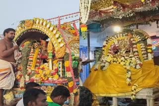 sriranganathar present for sister samayapuram mariamman