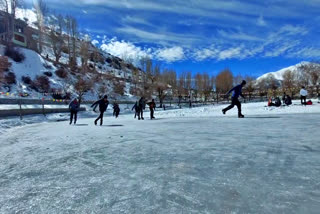 Ice Skating Competition Concludes in Kinnaur.