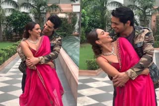 Sid grandmother blesses  Sidharth Malhotra Kiara Advani  Sidharth Malhotra Kiara Advani wedding  Kiara Advani wedding  Sidharth Malhotra wedding  Kiara Advani  Sidharth Malhotra  സിദ്ധാർഥ് കിയാര വിവാഹം  ദമ്പതികളെ അനുഗ്രഹിച്ച് സിദിന്‍റെ മുത്തശ്ശി  ജയ്‌സാല്‍മീറിലെ സൂര്യഗഡ് കൊട്ടാരത്തില്‍ അതിഥികള്‍  Sid grandmother showered her blessings on couple  Shahid Kapoor and Mira Rajput at Jaisalmer  Karan Johar at Jaisalmer  Karan Johar will host to SidKiara Sangeet ceremony  SidKiara will perform in Sangeet Ceremony  Manish Malhotra designs SidKiara wedding dress  SidKiara wedding reception  Sid grandmother expressed her happiness  സിദ്ധാര്‍ഥ് മല്‍ഹോത്രയുടെ മുത്തശ്ശി  സിദ്ധാര്‍ഥ് മല്‍ഹോത്ര  കിയാര അദ്വാനി  സിദ് കിയാര വിവാഹം  സിദ്ധാര്‍ഥ് മല്‍ഹോത്ര കിയാര അദ്വാനി വിവാഹം