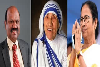 Mamata Proposes Mother Teresa Chair ETV Bharat