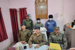 Chaibasa police arrested two PLFI militants