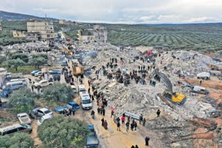 turkey syria earthquake map