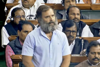 Rahul Gandhi in Lok Sabha
