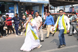 Mamata in Tripura for Poll Campaign