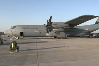 IAF aircraft departs for Syria