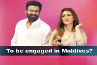 Prabhas-Kriti Sanon engagement in Maladives