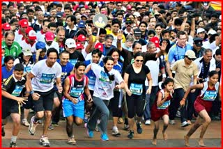 Marathon organized in Mandi