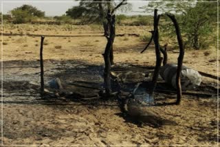 Fierce Fire in Barmer, Three Children Burnt Alive