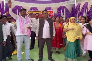 Assistant Teachers Strike In Raipur