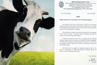 Animal Welfare Board of India insists to Celebrate Cow Hug Day on 14th February