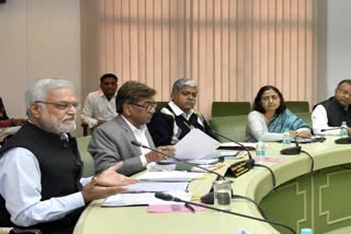 Speaker CP Joshi took meeting of officials