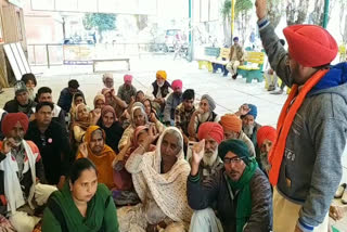 Dharna continues at Mansa for six months due to the demands of laborers