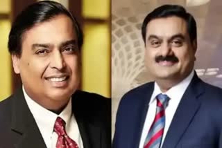 Mukesh Ambani and Gautam Adani