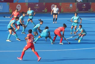 MP women hockey team defeated Haryana