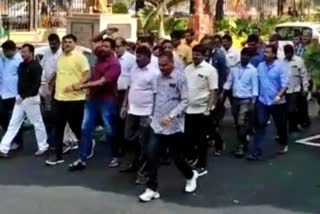 BBMP staff on mass leave and protest