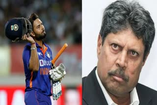 Rishabh Pant Kapil Dev