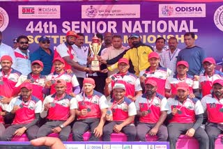 Chhattisgarh won medal in softball national