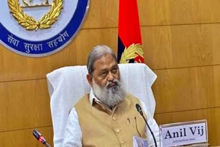 Haryana Home Minister Anil Vij