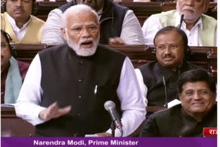 pm modi in rajya sabha