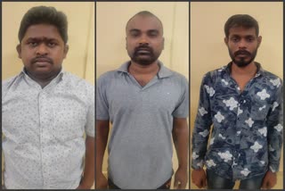 Robbery case: three arrested