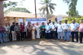 Journalists protest in Ratnagiri