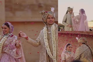 kiara advani sidharth malhotra wedding video