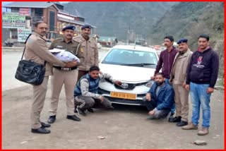 Mandi police recovered charas