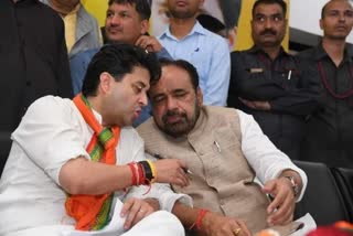 Gopal Bhargava and Jyotiraditya Scindia