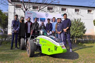 AMU Students in Formula Bharat Competition