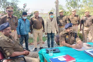 पुलिस ने कल्लू की हत्या में 2 आराेपियाें काे पकड़ लिया.