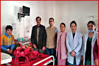Throat Injury Successful Opration in Hamirpur