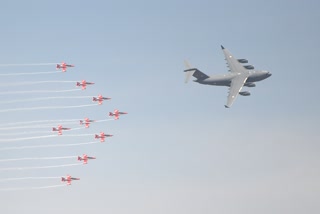 aero india 2023 air show rehearsal in bengaluru