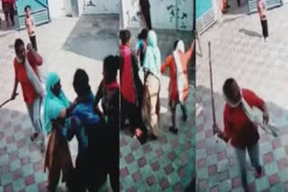 Clash In Ferozepur: Woman brutally beaten, video viral