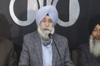 Lawyer HS Phoolka held a press conference in Chandigarh