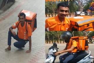 Karnataka handicapped man