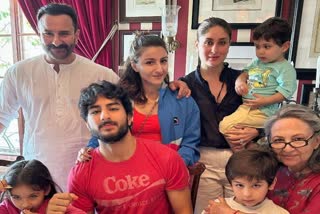 Soha Ali Khan Family Photo