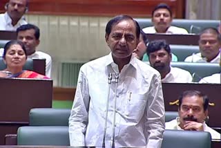 Telangana CM KCR  KCR Slams PM Modi  KCR Slams PM Modi on Adani Issue  Adani Issue  Telangana Chief Minister  K ChandraSekhar Rao  Prime Minister Modi  Adani issue in Parliament  സംസാരിക്കുന്നതിന് പകരം  അദാനി വിഷയത്തില്‍ പ്രധാനമന്ത്രിക്കെതിരെ  പ്രധാനമന്ത്രിക്കെതിരെ ആഞ്ഞടിച്ച് കെസിആര്‍  അദാനി ഗ്രൂപ്പിനെതിരെ ഹിന്‍ഡന്‍ബര്‍ഗ് റിസര്‍ച്ച്  അദാനി  കെസിആര്‍  തെലങ്കാന മുഖ്യമന്ത്രി  ചന്ദ്രശേഖര റാവു  പാര്‍ലമെന്‍റില്‍ പ്രധാനമന്ത്രി  പ്രധാനമന്ത്രി  ആളോഹരി വരുമാനം