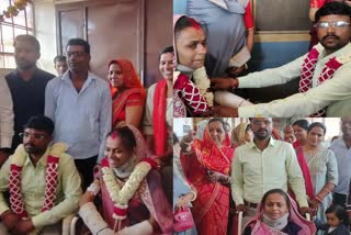 rajasthan couple married in a hospital