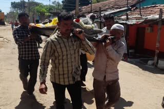 Muslims performed funeral of Hindu old woman